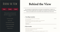 Desktop Screenshot of behindtheview.com